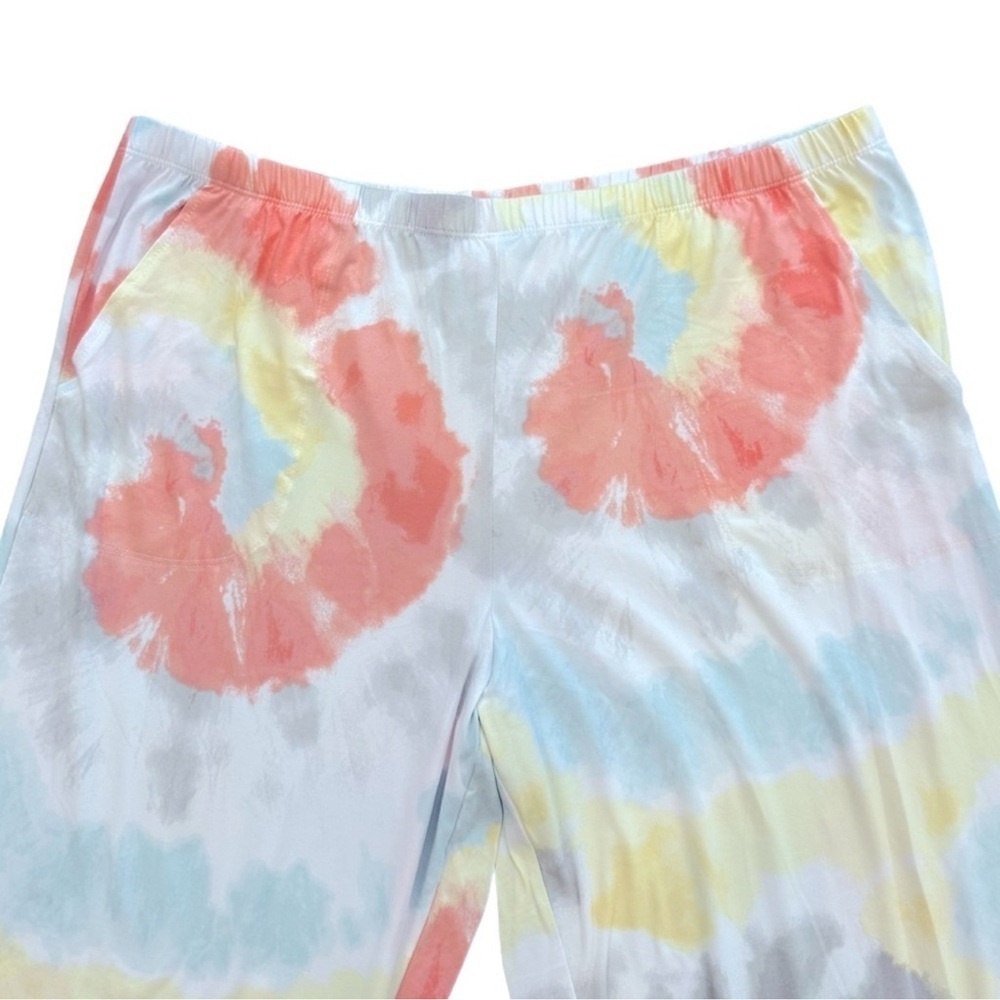 Secret Treasures Queen of Everything Tie Dye 2 Piece Pajama Set - Picture 6 of 10